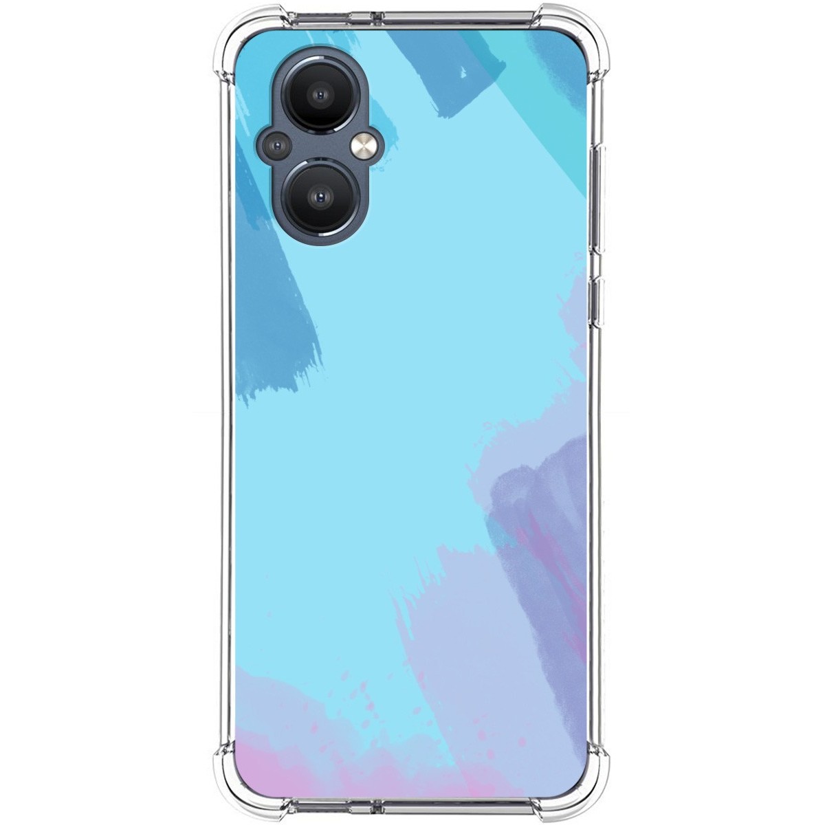 Funda Silicona Antigolpes para OnePlus Nord N20 5G diseño Acuarela 10 Dibujos