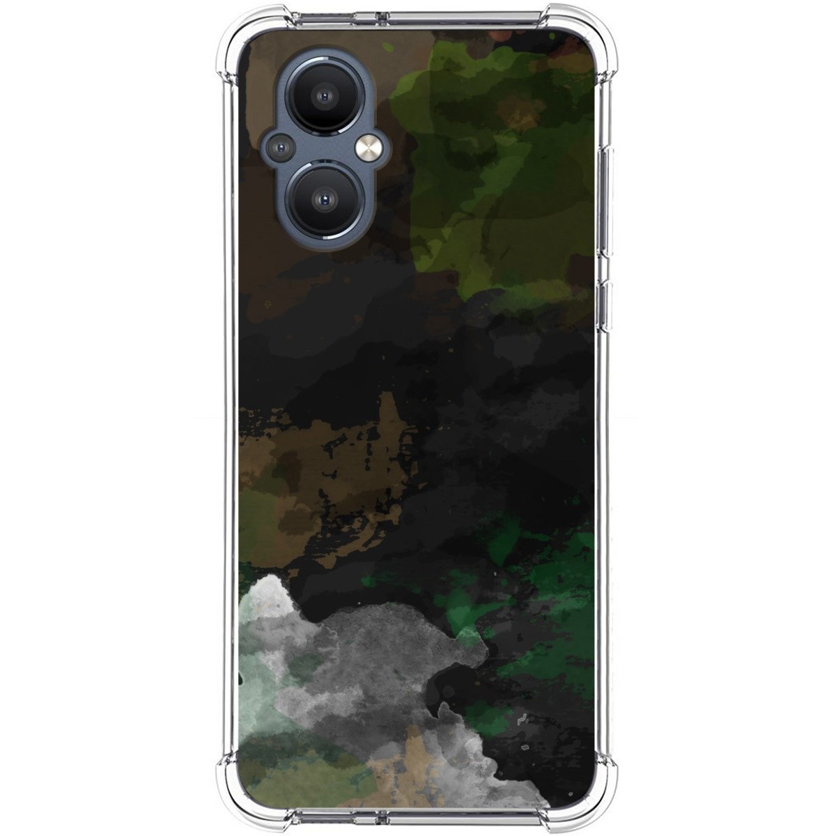 Funda Silicona Antigolpes para OnePlus Nord N20 5G diseño Acuarela 12 Dibujos
