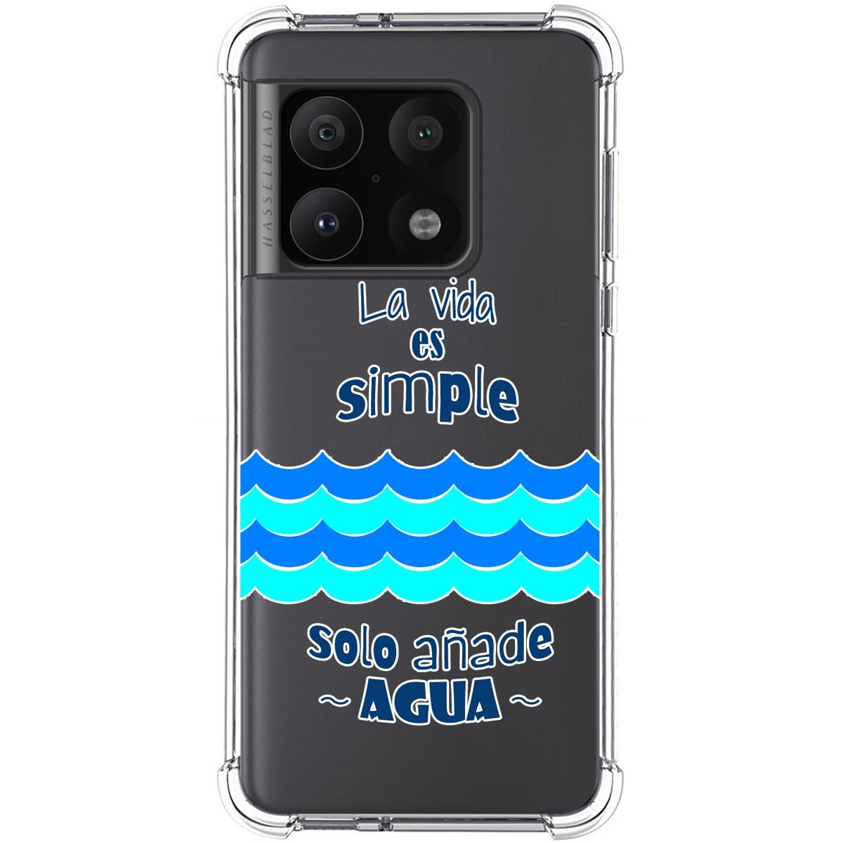 Funda Silicona Antigolpes para OnePlus 10 Pro 5G diseño Agua Dibujos