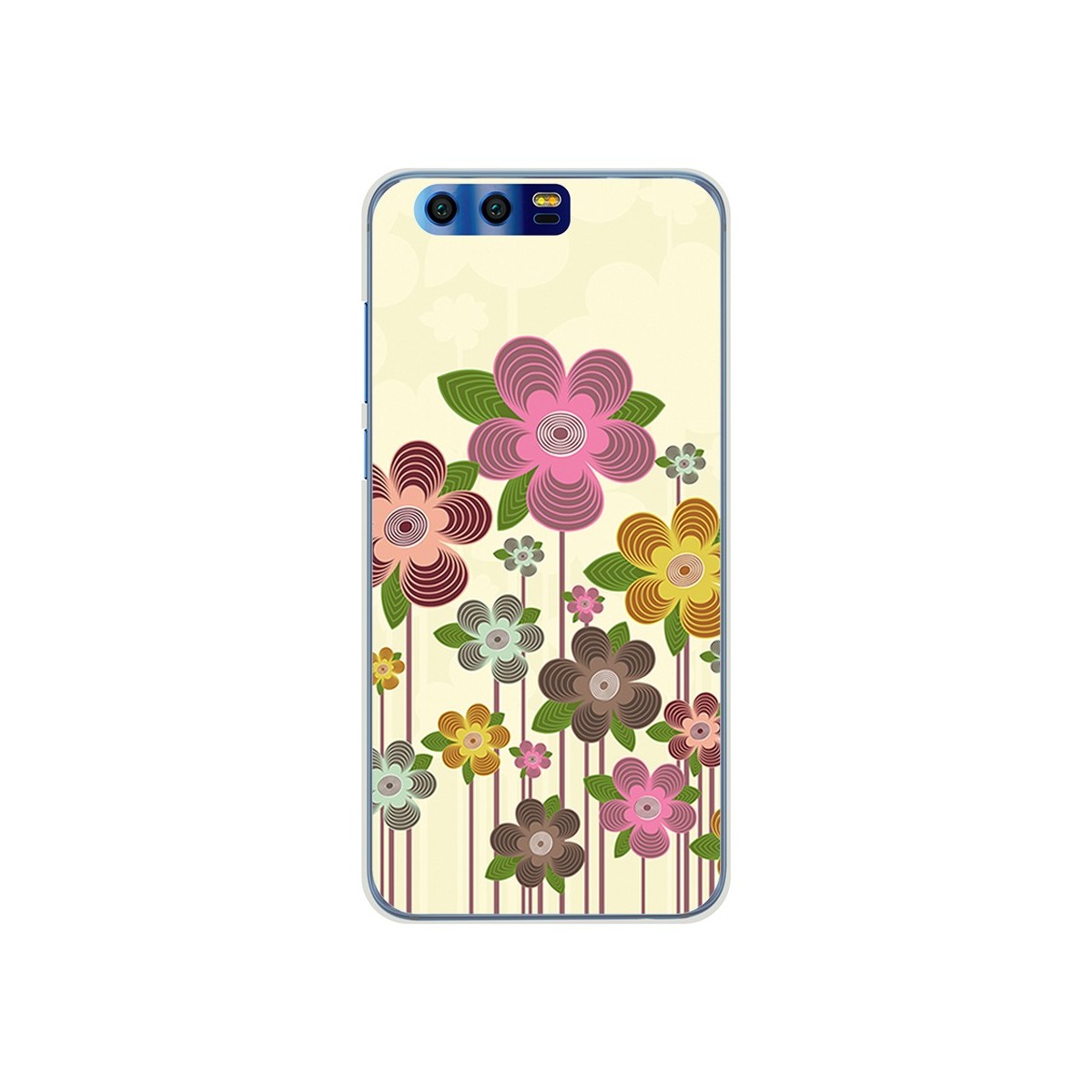 Funda Gel Tpu para Huawei Honor 9 Diseño Primavera En Flor  Dibujos
