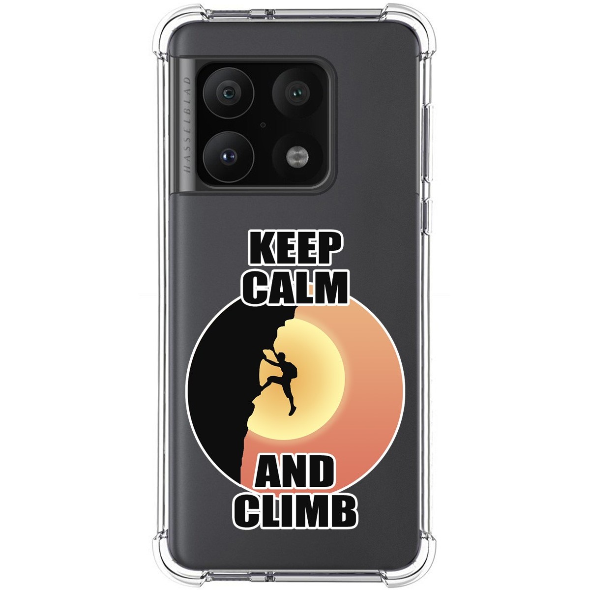 Funda Silicona Antigolpes para OnePlus 10 Pro 5G diseño Hombre Escalada Dibujos