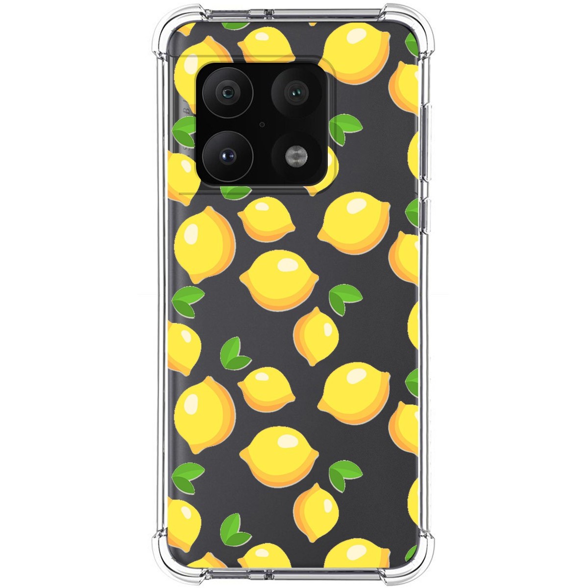 Funda Silicona Antigolpes para OnePlus 10 Pro 5G diseño Limones Dibujos