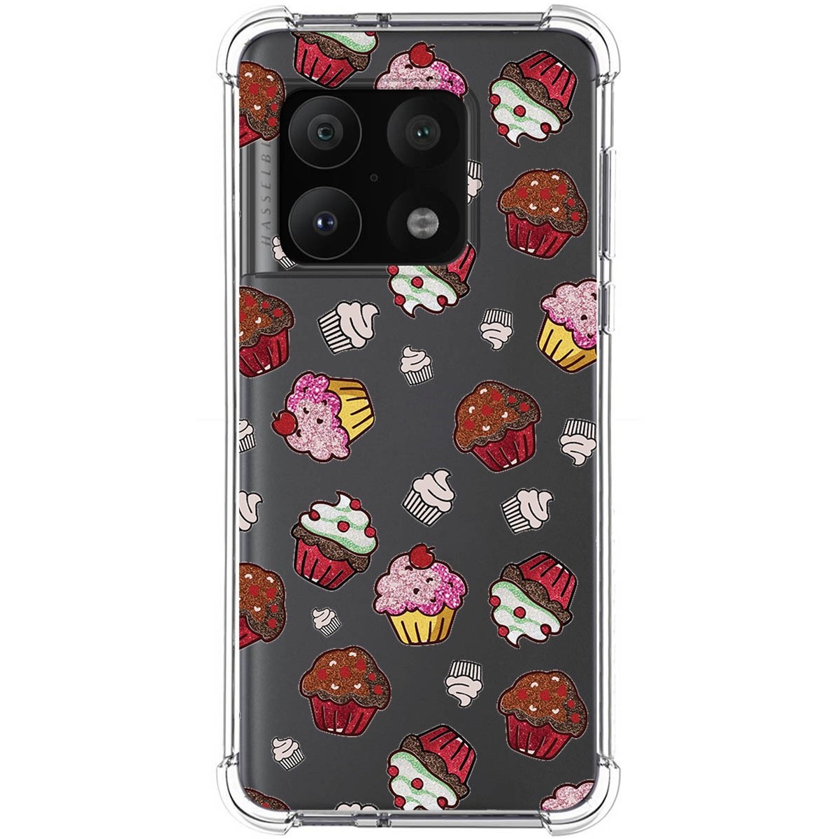 Funda Silicona Antigolpes para OnePlus 10 Pro 5G diseño Muffins Dibujos
