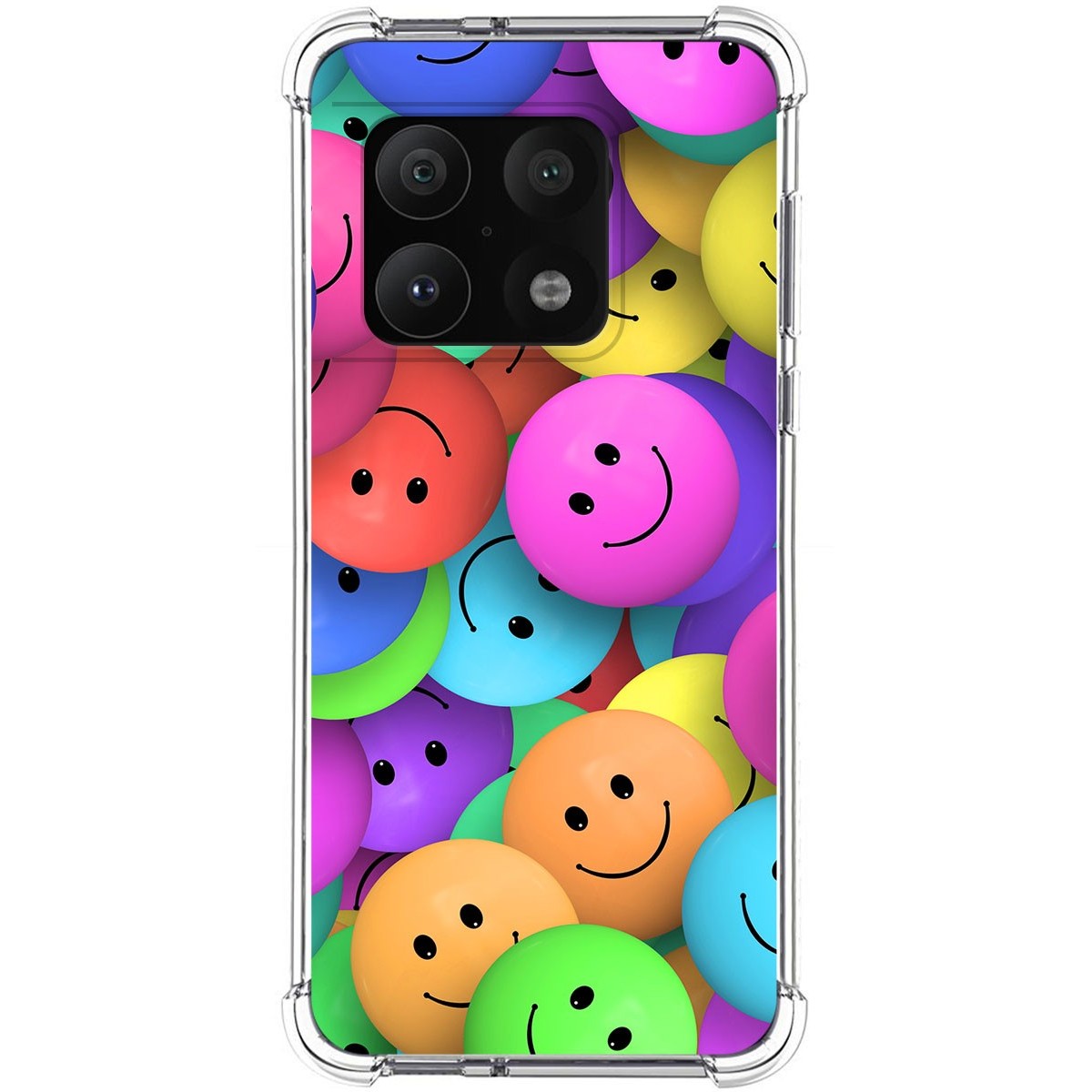 Funda Silicona Antigolpes para OnePlus 10 Pro 5G diseño Smile Dibujos
