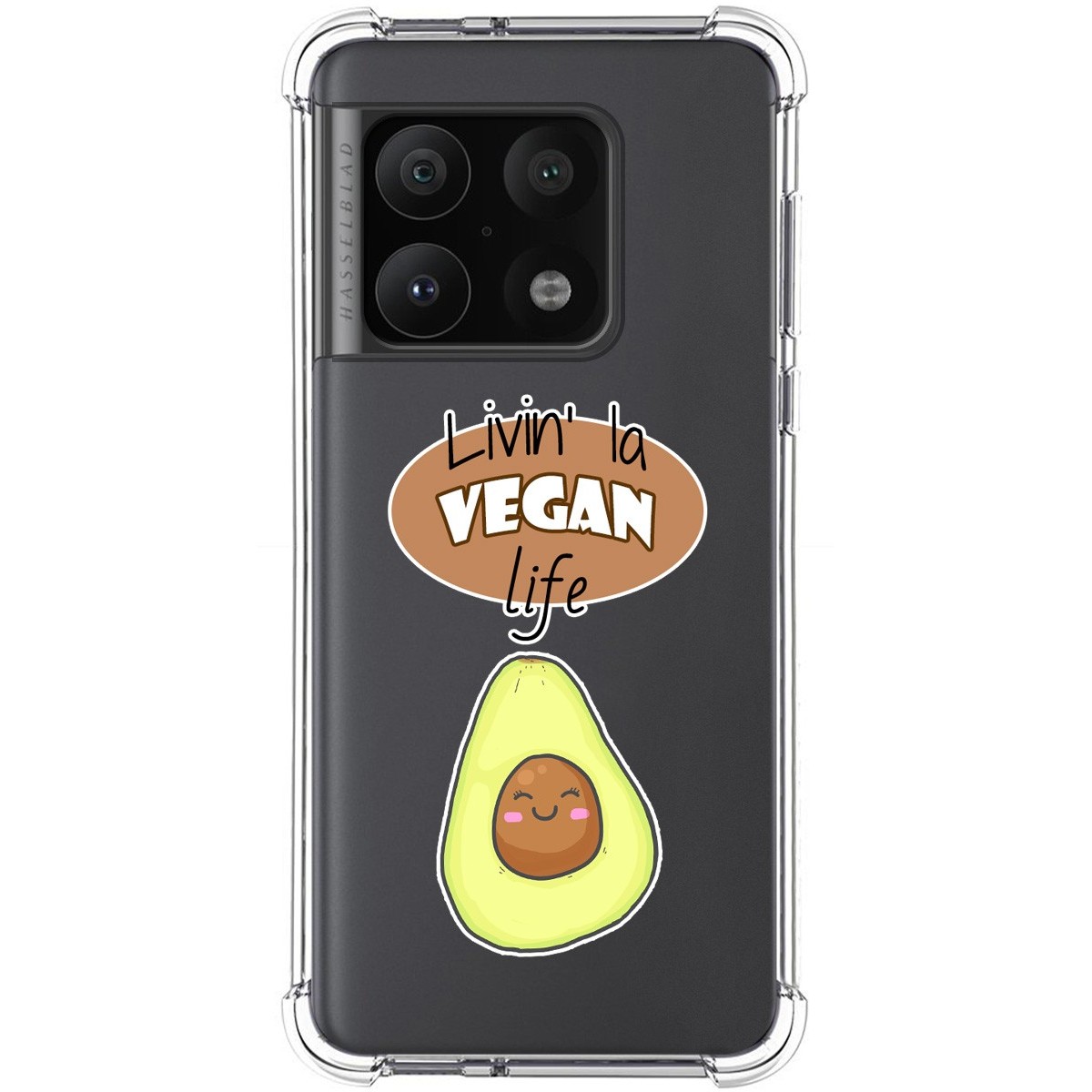 Funda Silicona Antigolpes para OnePlus 10 Pro 5G diseño Vegan Life Dibujos