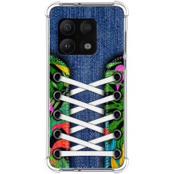 Funda Silicona Antigolpes para OnePlus 10 5G diseño Zapatillas 13 Dibujos