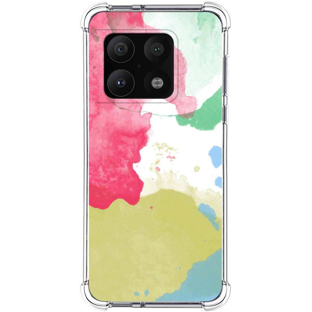 Funda Silicona Antigolpes para OnePlus 10 Pro 5G diseño Acuarela 02 Dibujos