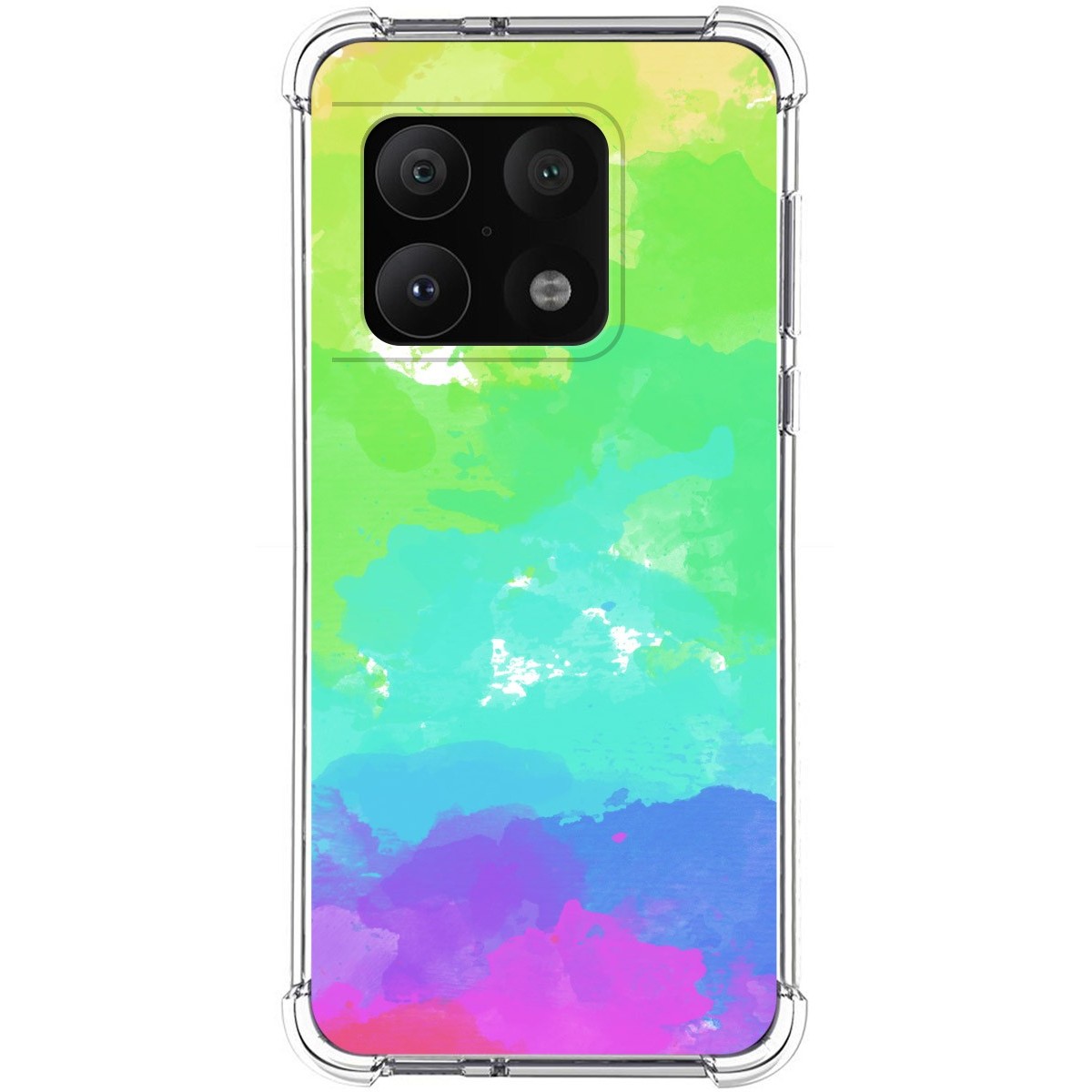 Funda Silicona Antigolpes para OnePlus 10 Pro 5G diseño Acuarela 03 Dibujos