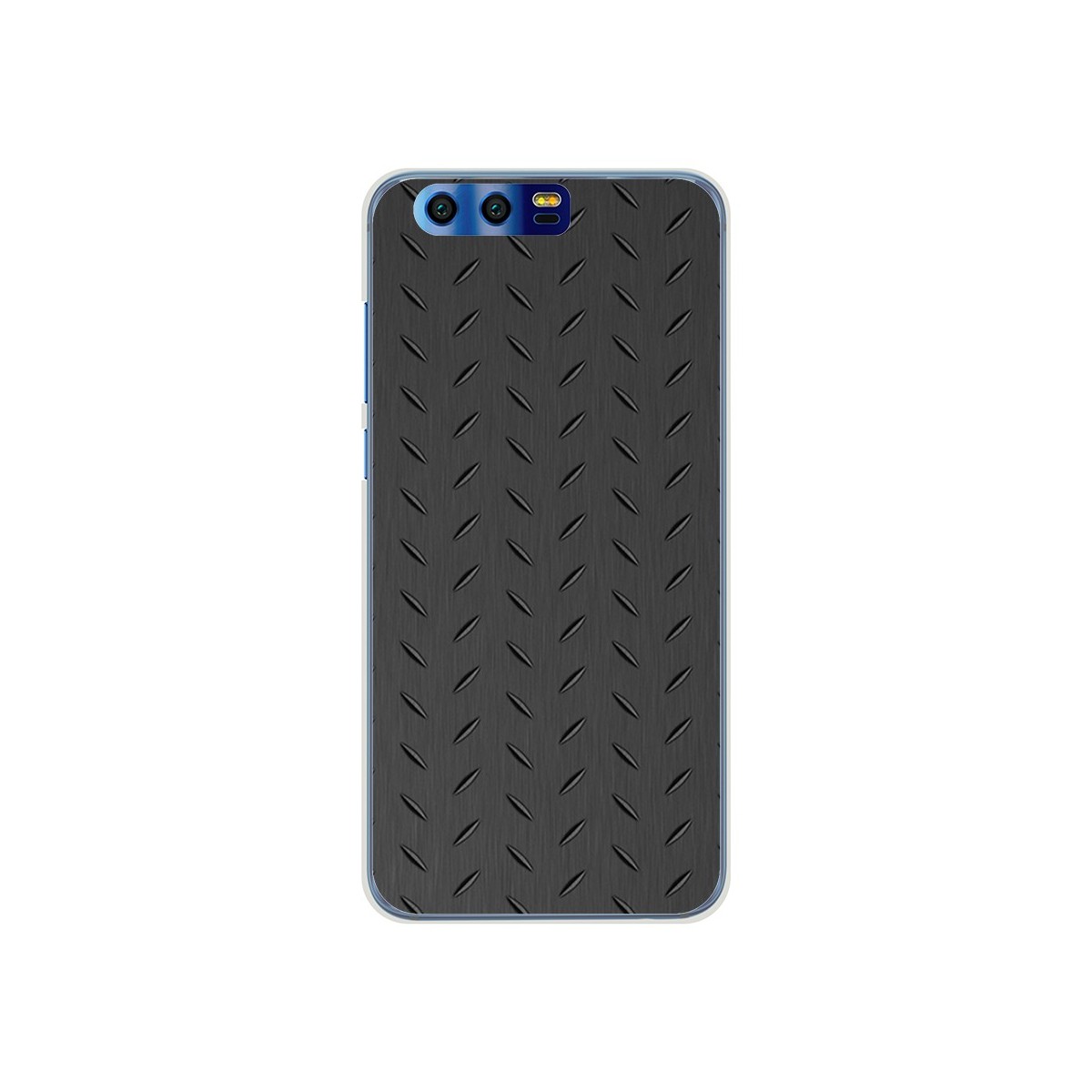 Funda Gel Tpu para Huawei Honor 9 Diseño Metal Dibujos