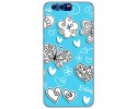 Funda Gel Tpu para Huawei Honor 9 Diseño Mariposas Dibujos