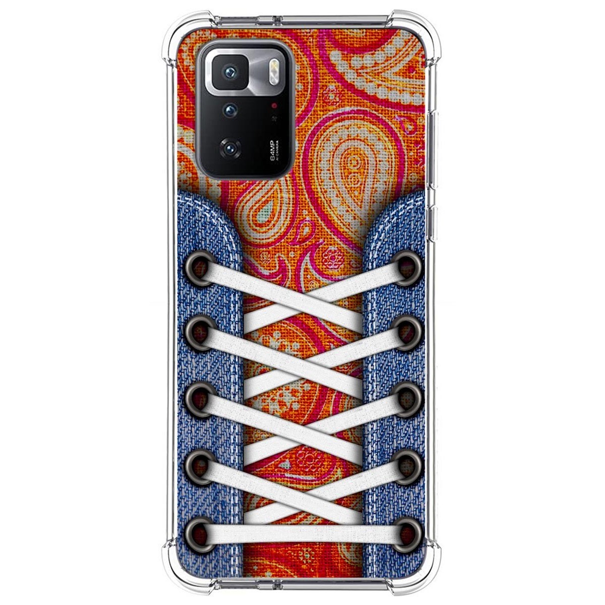 Funda Silicona Antigolpes para Xiaomi POCO X3 GT 5G diseño Zapatillas 10 Dibujos