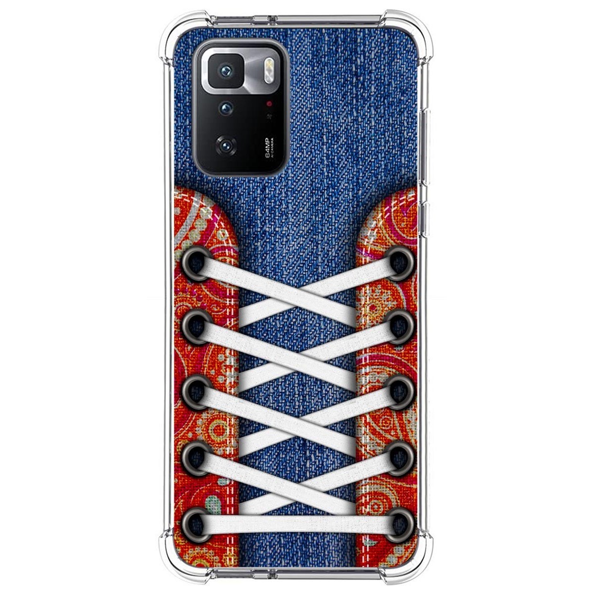 Funda Silicona Antigolpes para Xiaomi POCO X3 GT 5G diseño Zapatillas 11 Dibujos