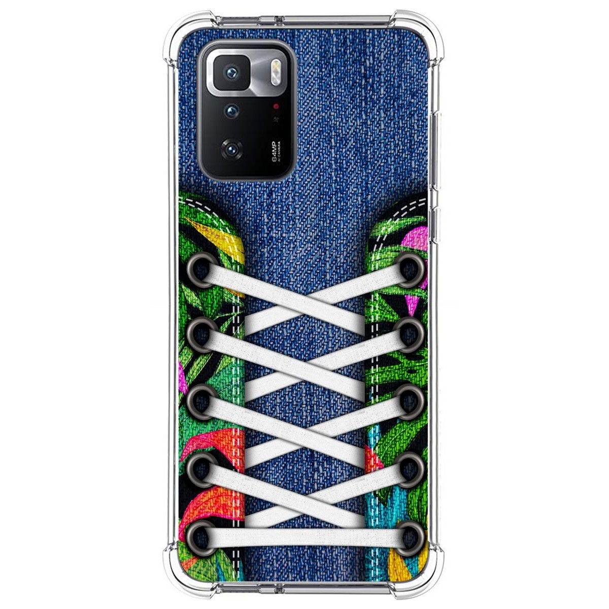 Funda Silicona Antigolpes para Xiaomi POCO X3 GT 5G diseño Zapatillas 13 Dibujos
