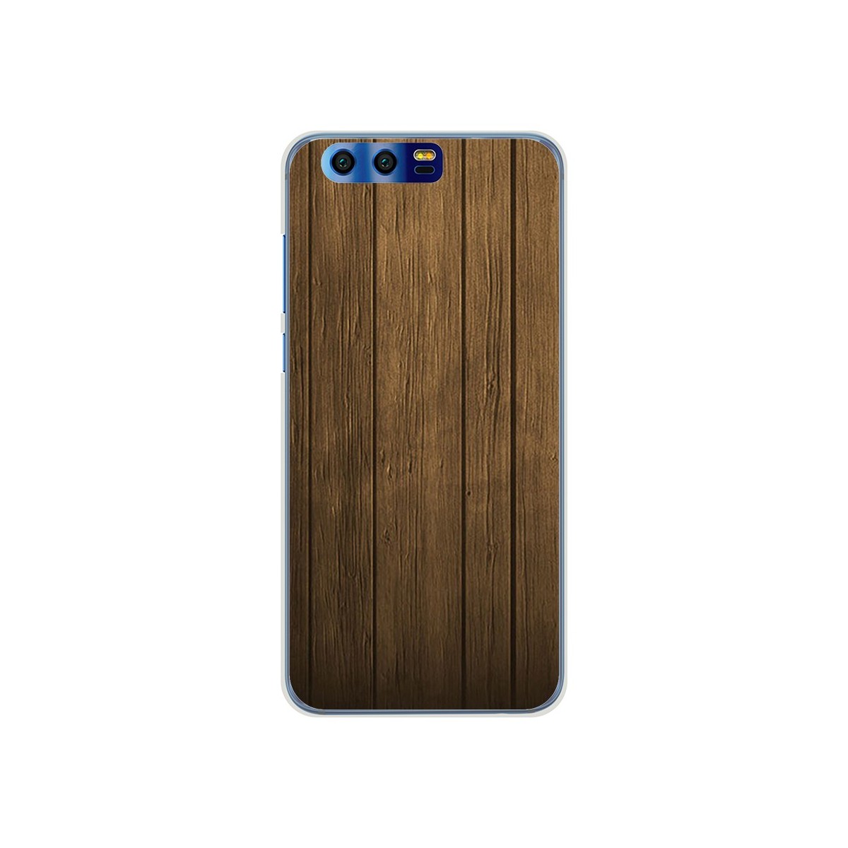 Funda Gel Tpu para Huawei Honor 9 Diseño Madera Dibujos