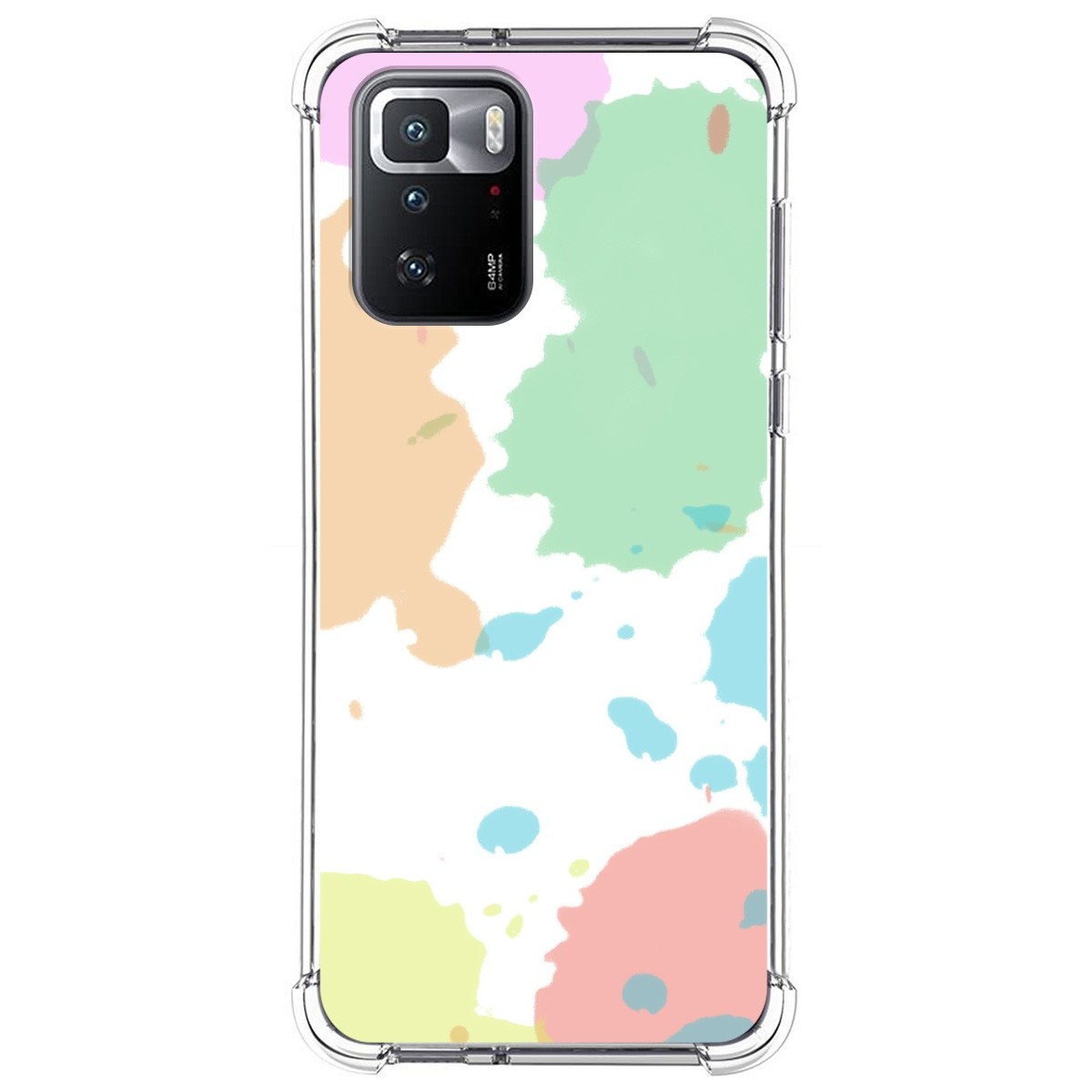 Funda Silicona Antigolpes para Xiaomi POCO X3 GT 5G diseño Acuarela 05 Dibujos