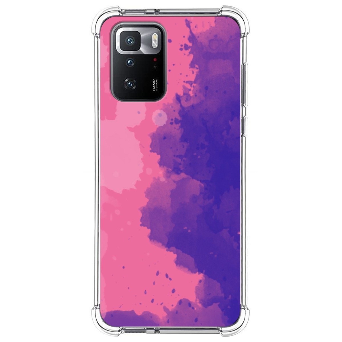 Funda Silicona Antigolpes para Xiaomi POCO X3 GT 5G diseño Acuarela 07 Dibujos