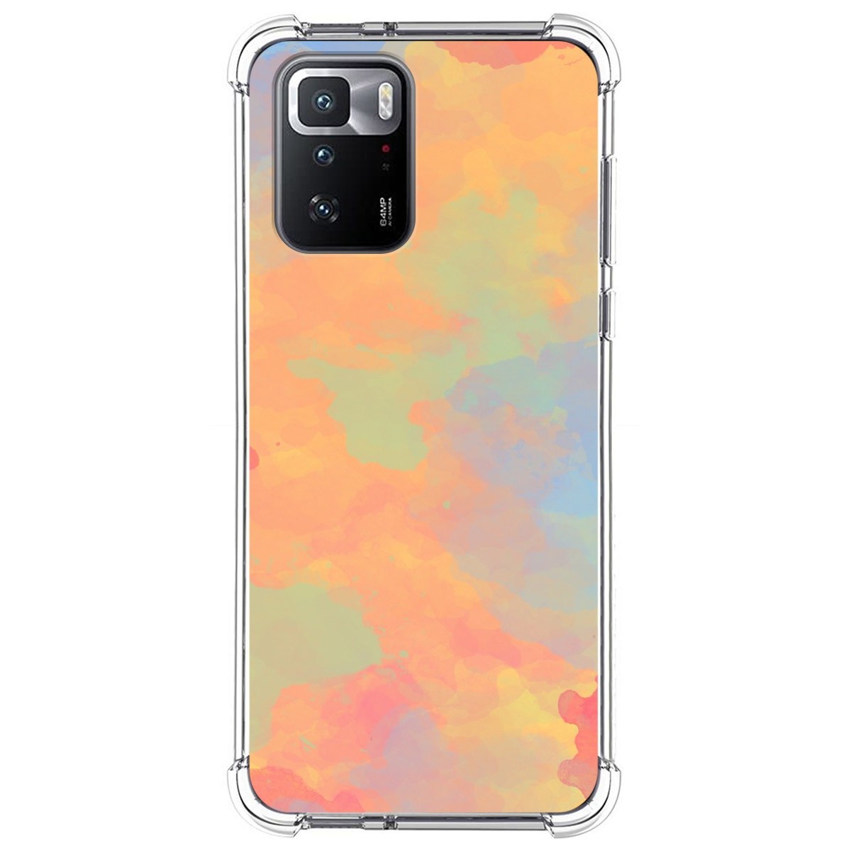 Funda Silicona Antigolpes para Xiaomi POCO X3 GT 5G diseño Acuarela 08 Dibujos