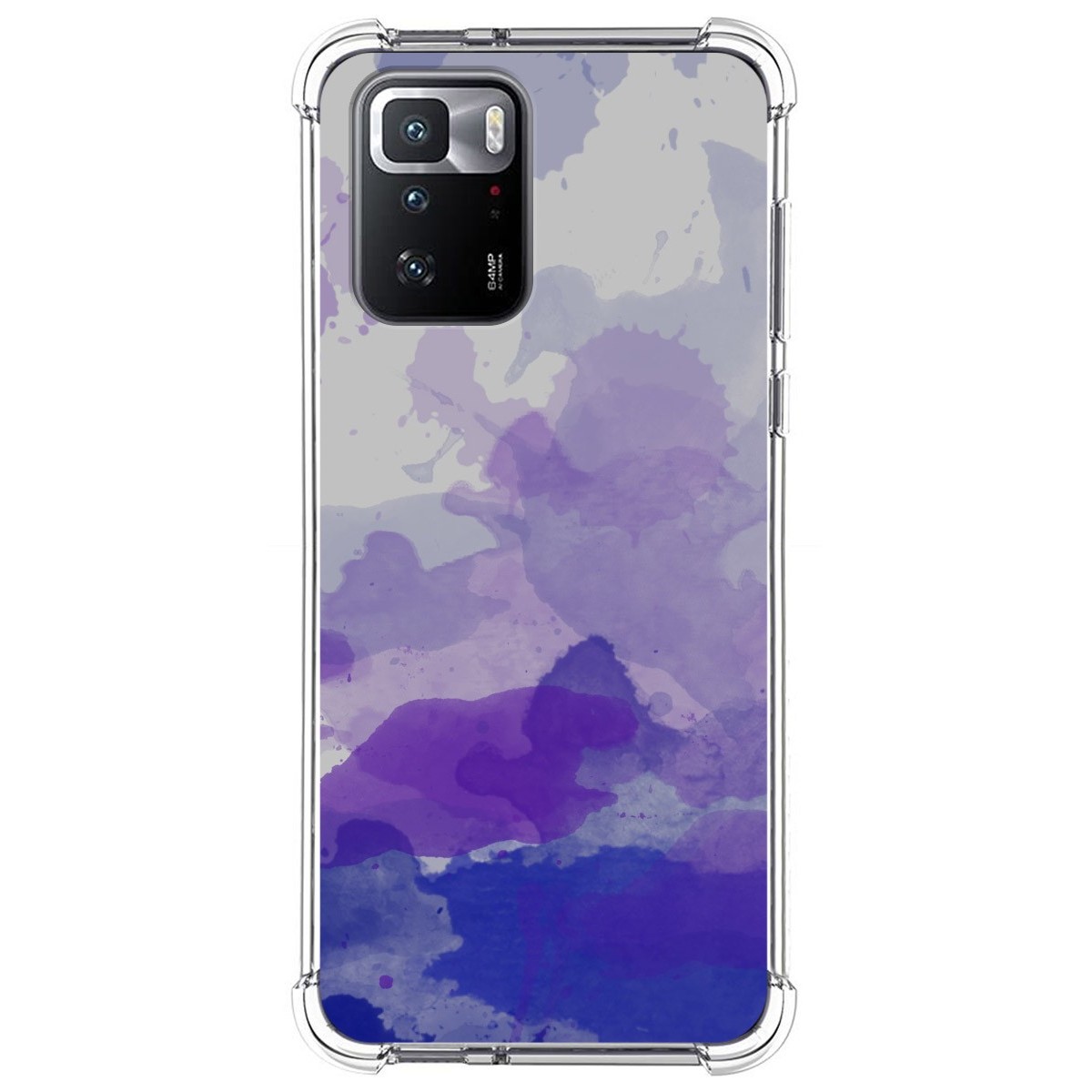 Funda Silicona Antigolpes para Xiaomi POCO X3 GT 5G diseño Acuarela 09 Dibujos