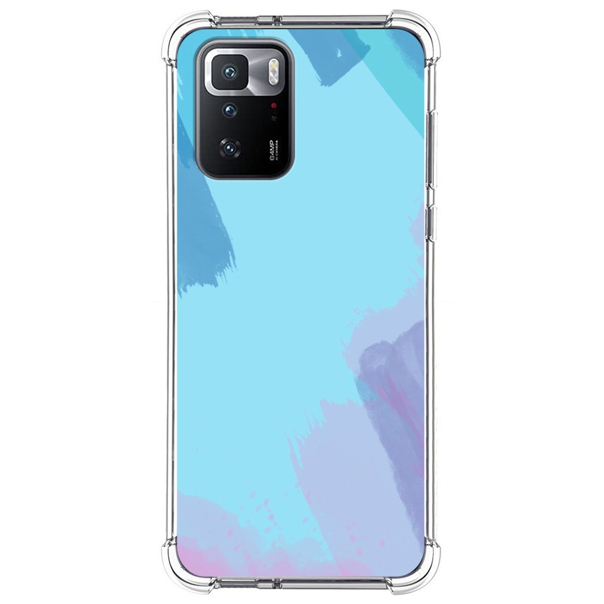 Funda Silicona Antigolpes para Xiaomi POCO X3 GT 5G diseño Acuarela 10 Dibujos
