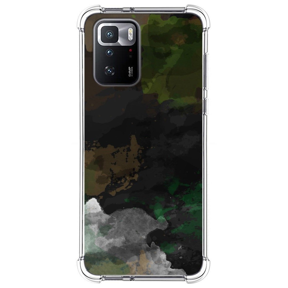 Funda Silicona Antigolpes para Xiaomi POCO X3 GT 5G diseño Acuarela 12 Dibujos