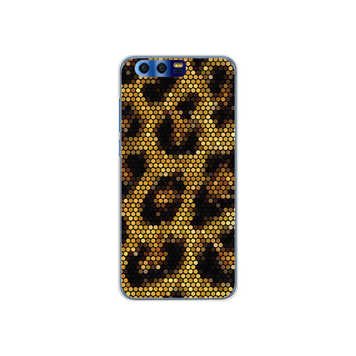 Funda Gel Tpu para Huawei Honor 9 Diseño Leopardo Dibujos