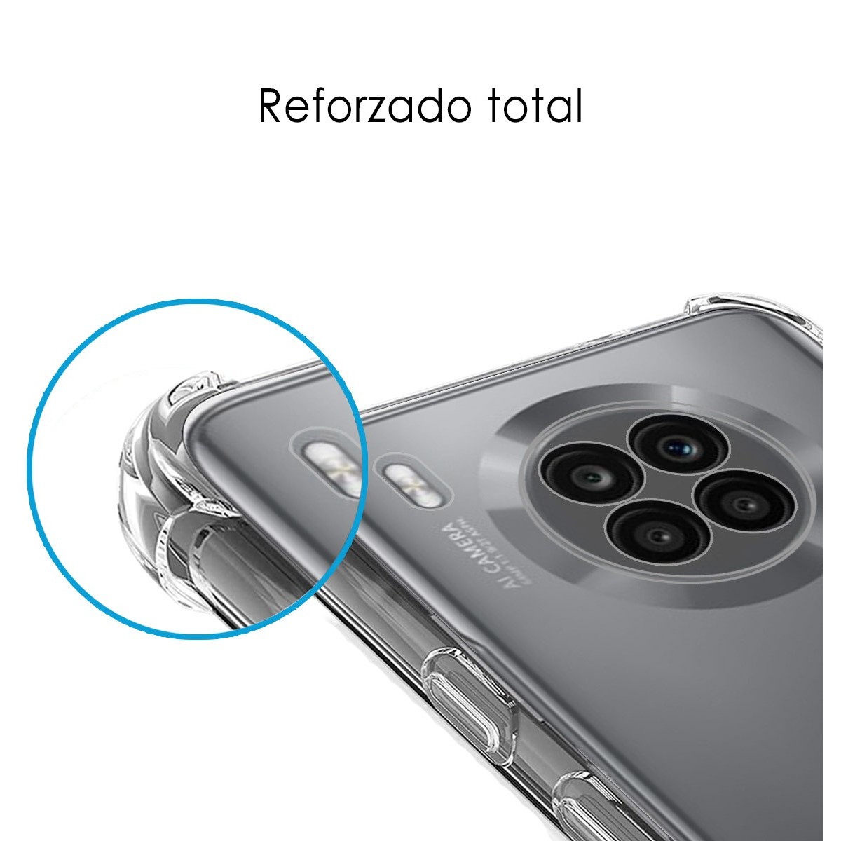 Funda Silicona Antigolpes Transparente para Huawei Honor 50 Lite 5G / Huawei Nova 8i