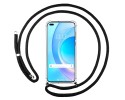 Funda Colgante Transparente para Huawei Honor 50 Lite 5G / Huawei Nova 8i con Cordon Negro