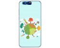 Funda Gel Tpu para Huawei Honor 9 Diseño Familia Dibujos