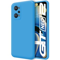Funda Silicona Líquida Ultra Suave para Realme GT NEO 2 5G color Azul