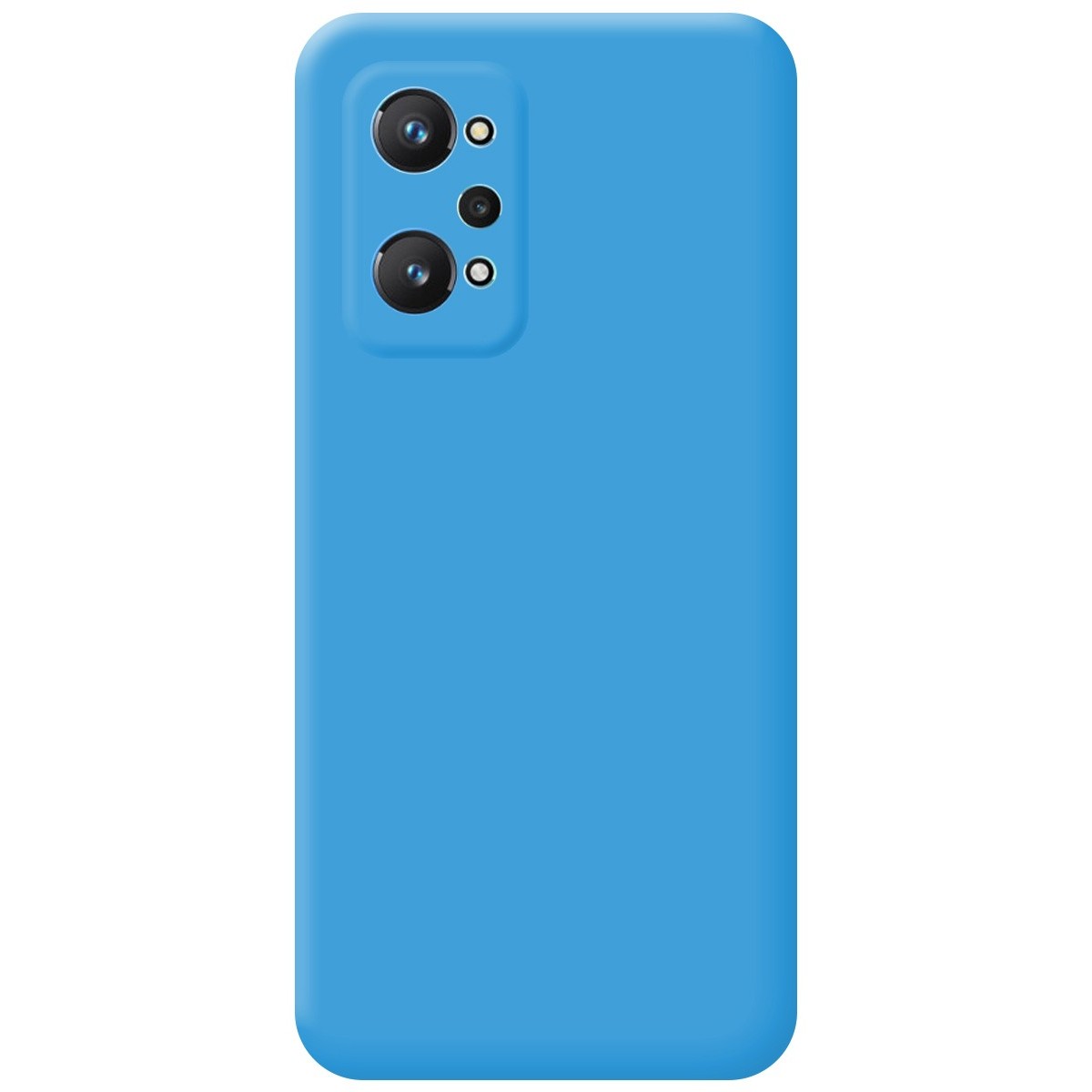 Funda Silicona Líquida Ultra Suave para Realme GT NEO 2 5G color Azul