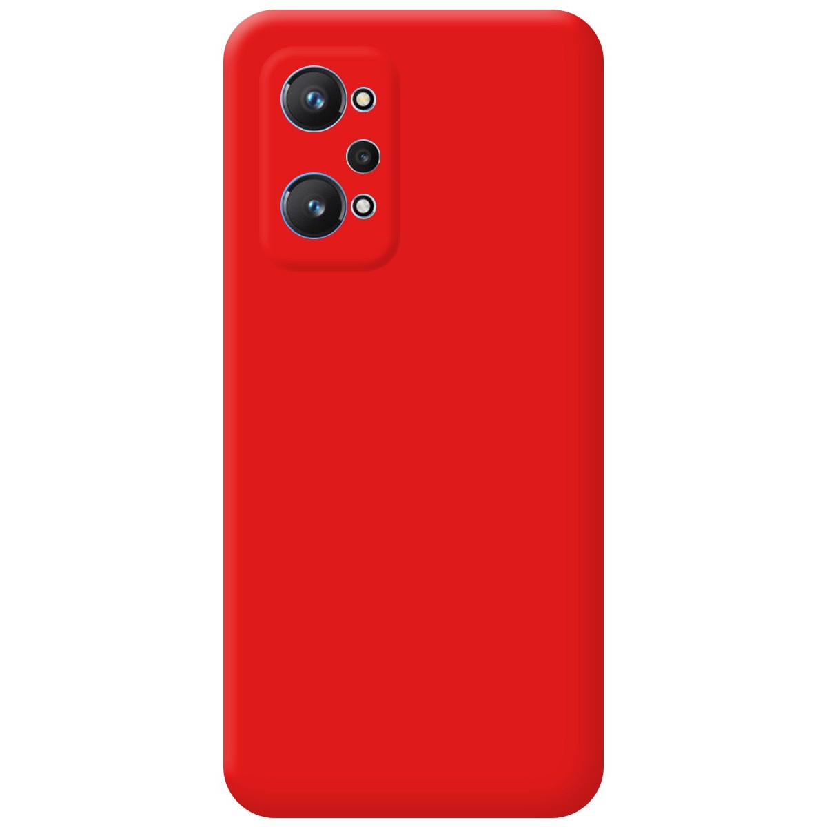 Funda Silicona Líquida Ultra Suave para Realme GT NEO 2 5G color Roja