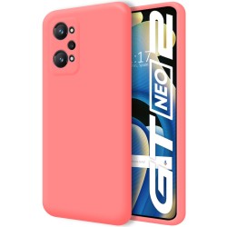 Funda Silicona Líquida Ultra Suave para Realme GT NEO 2 5G color Rosa
