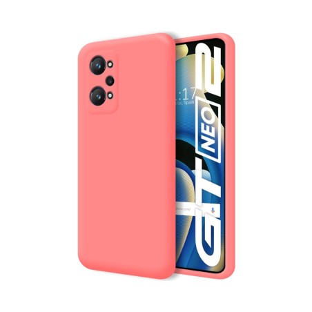 Funda Silicona Líquida Ultra Suave para Realme GT NEO 2 5G color Rosa