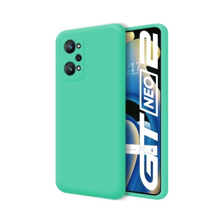 Funda Silicona Líquida Ultra Suave para Realme GT NEO 2 5G color Verde