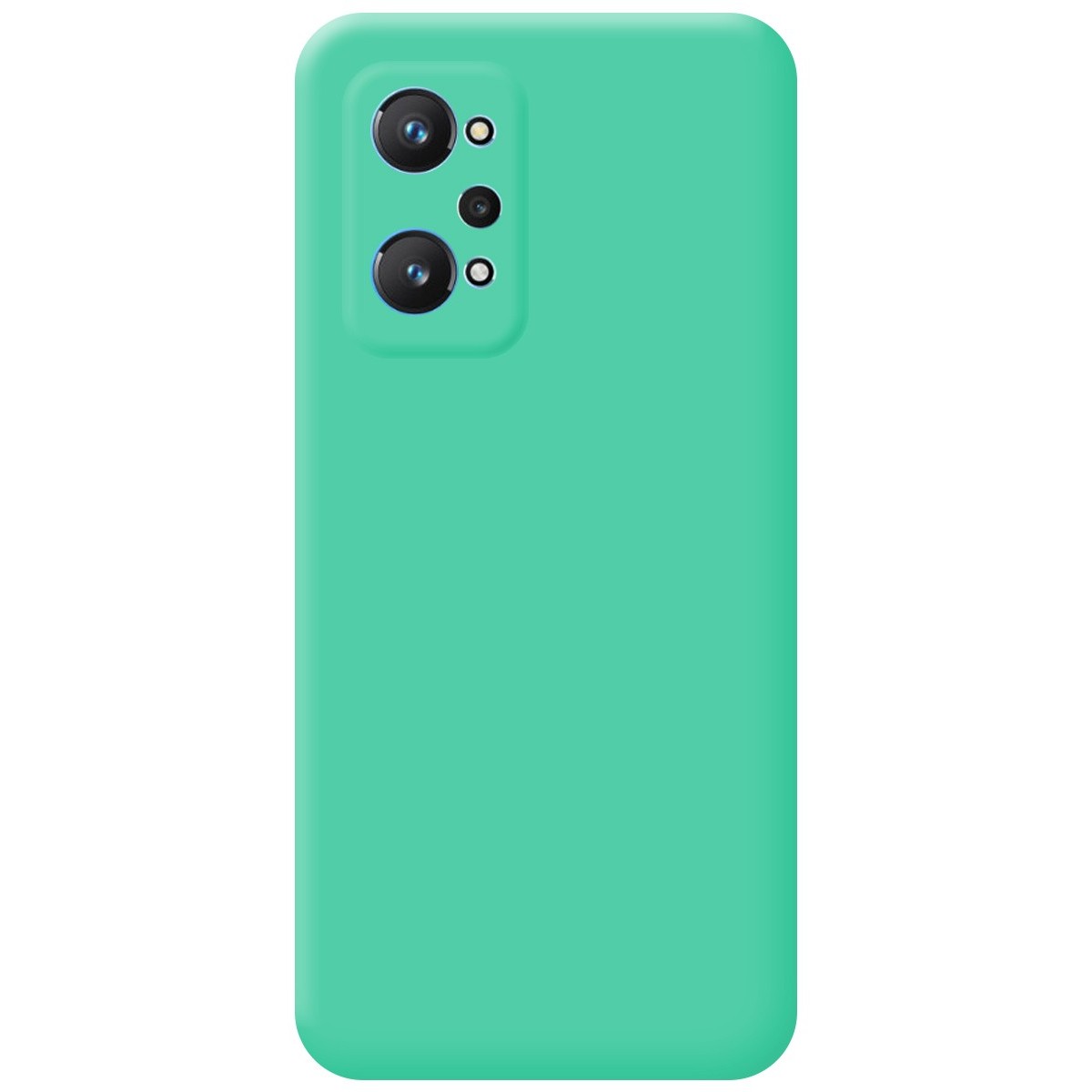 Funda Silicona Líquida Ultra Suave para Realme GT NEO 2 5G color Verde