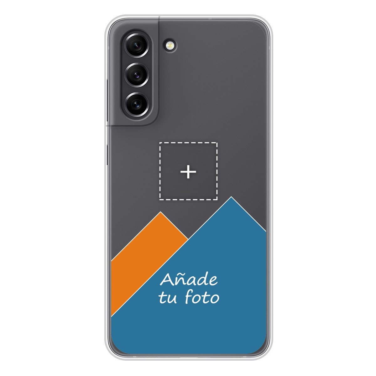 Personaliza tu Funda Doble Pc + Tpu 360 con tu Fotografia para Samsung Galaxy S21 FE 5G Dibujo Personalizada