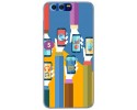 Funda Gel Tpu para Huawei Honor 9 Diseño Apps Dibujos