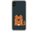 Funda Gel Tpu para Iphone X / XS Diseño Tigre Dibujos