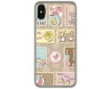 Funda Gel Tpu para Iphone X / XS Diseño Sellos Dibujos