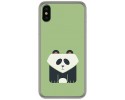 Funda Gel Tpu para Iphone X / XS Diseño Panda Dibujos