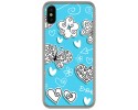 Funda Gel Tpu para Iphone X / XS Diseño Mariposas Dibujos