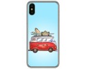 Funda Gel Tpu para Iphone X / XS Diseño Furgoneta Dibujos
