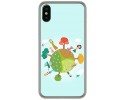 Funda Gel Tpu para Iphone X / XS Diseño Familia Dibujos