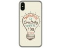 Funda Gel Tpu para Iphone X / XS Diseño Creativity Dibujos