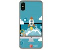 Funda Gel Tpu para Iphone X / XS Diseño Cohete Dibujos