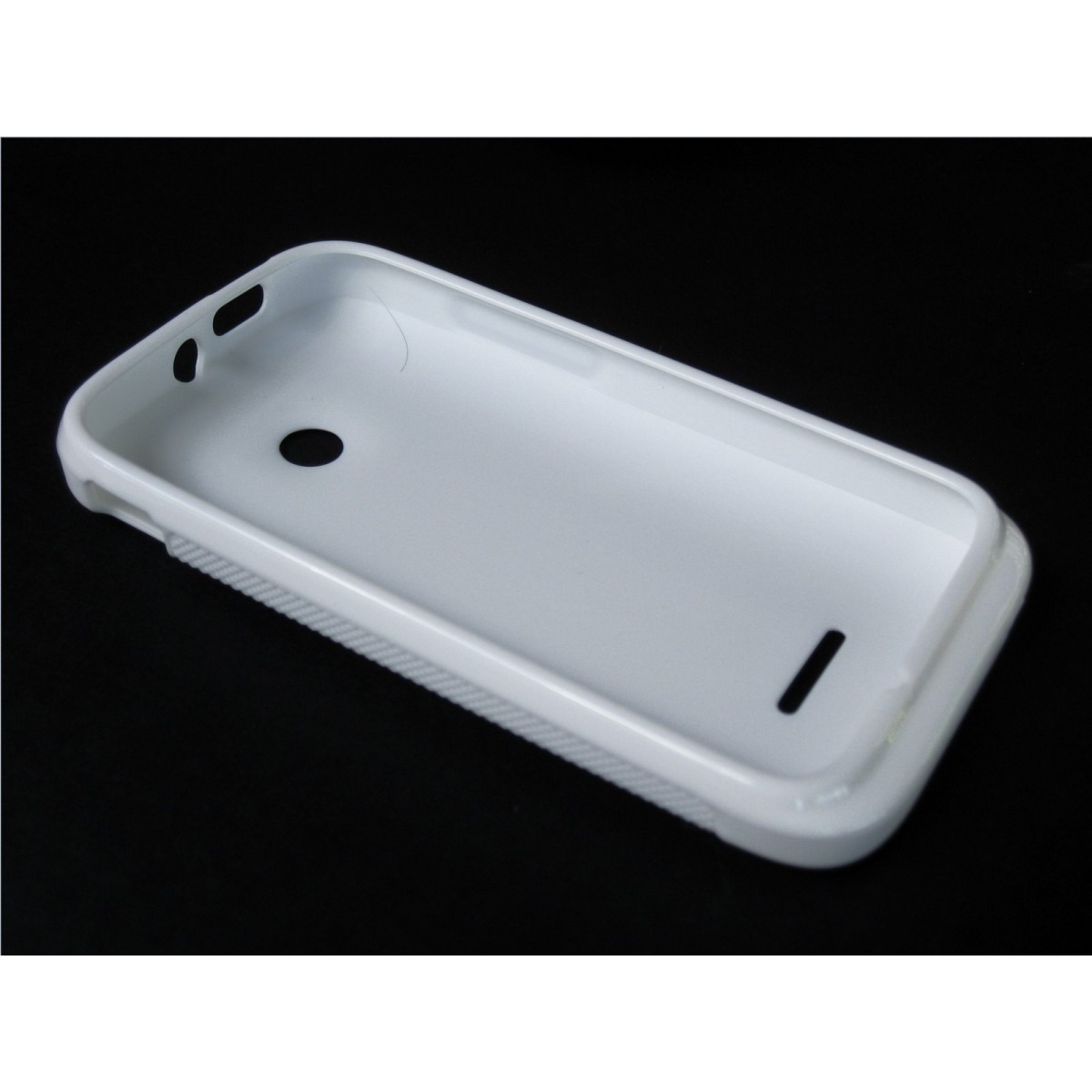 Funda Gel Tpu Huawei Ascend Y210 Color Blanca Mate