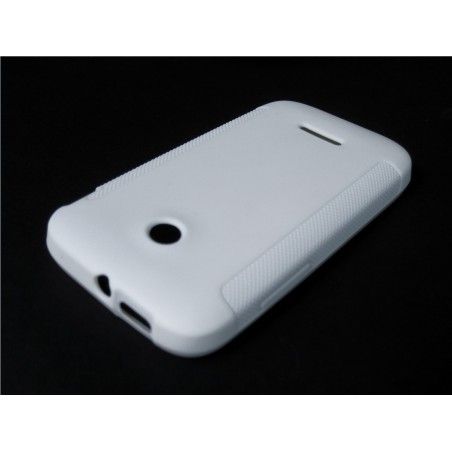 Funda Gel Tpu Huawei Ascend Y210 Color Blanca Mate