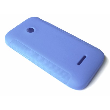 Funda Gel Tpu Huawei Ascend Y210 Color Azul Mate