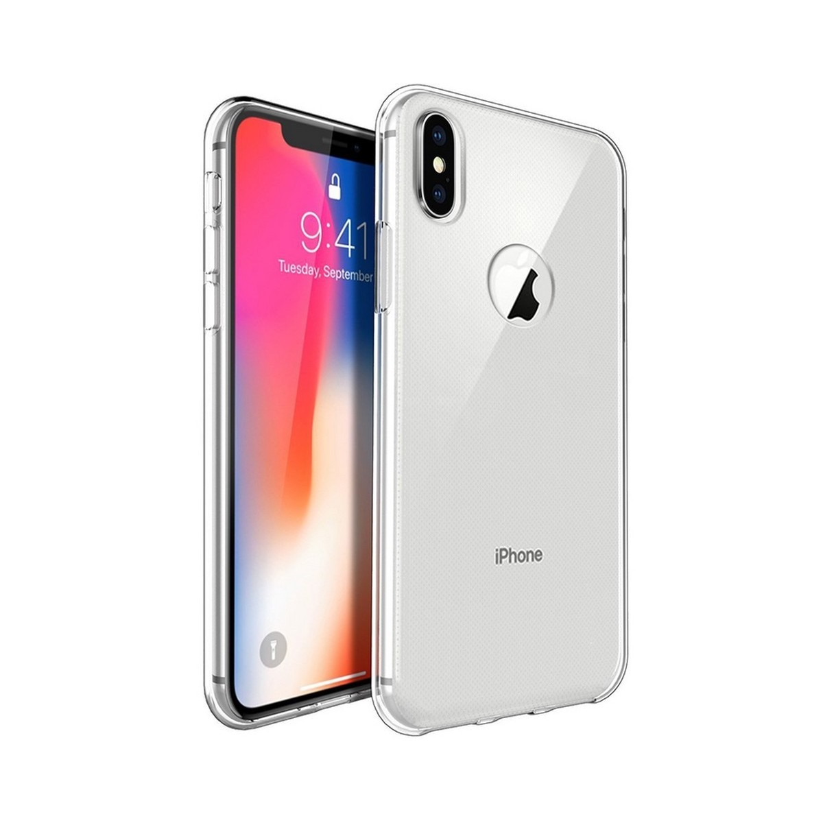 Funda Gel Tpu Fina Ultra-Thin 0,3mm Transparente para Iphone X / Xs
