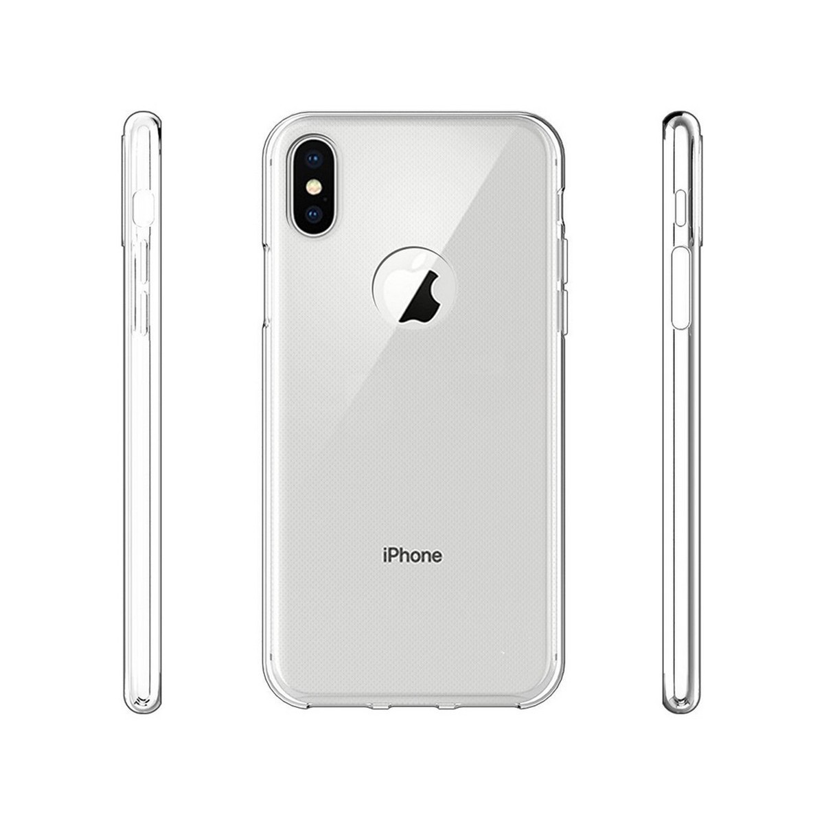 Funda Gel Tpu Fina Ultra-Thin 0,3mm Transparente para Iphone X / Xs